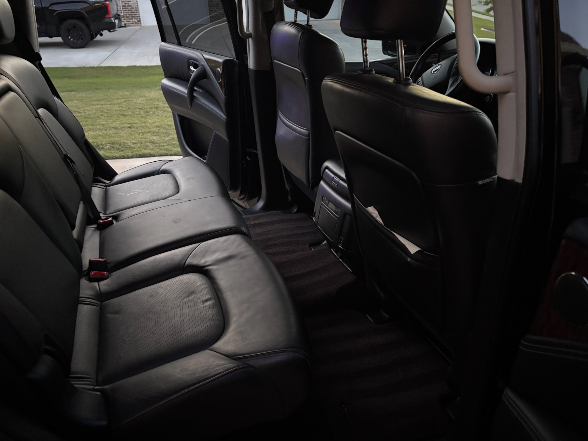 Clean detailed car after service